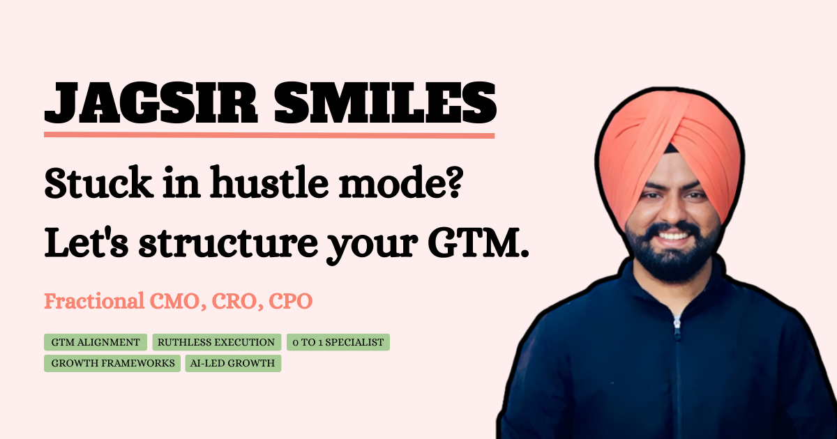 Jagsir Singh | Your B2B SaaS Growth Partner