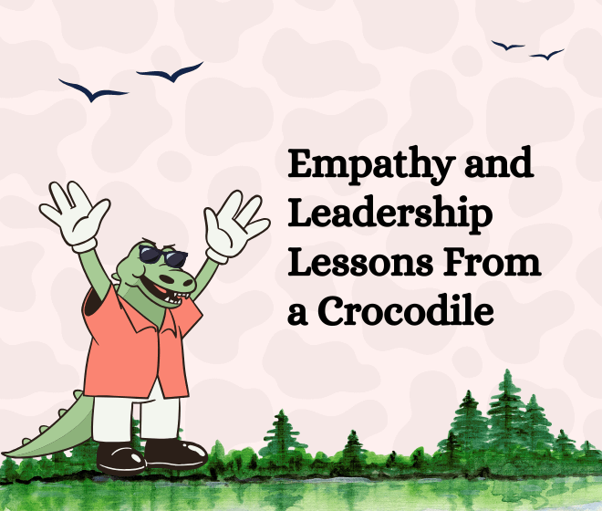Leadership Lessons From a Crocodile for Founders - Crocodiles teach founders real leadership lessons. Learn how observation, timing and discipline create better leaders. - Jagsir Smiles